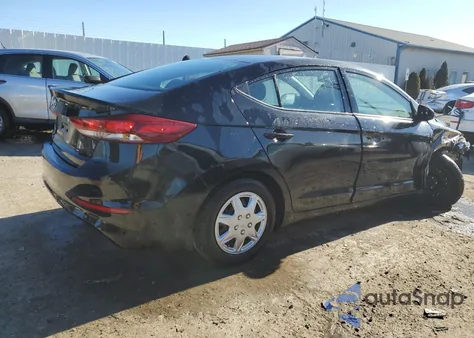 2018 Hyundai Elantra Se from USA, damaged, VIN 5NPD74LF8JH349710